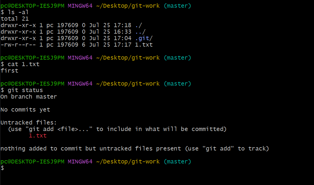 git-status